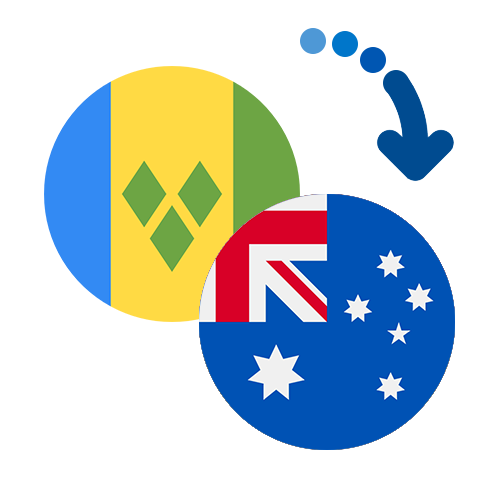 Wie kann man online Geld von St. Vincent und die Grenadinen nach Australien senden?