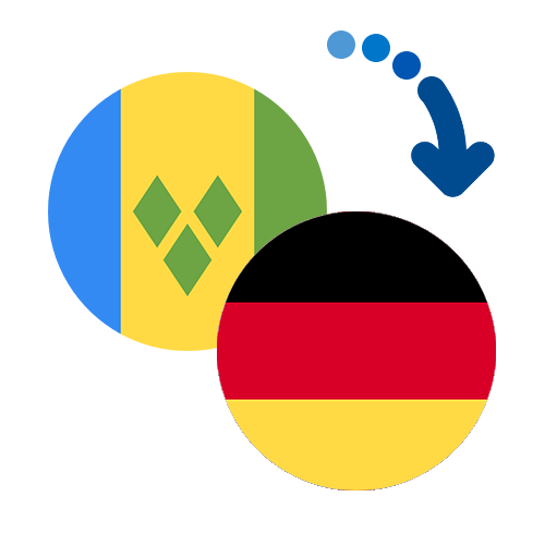 Wie kann man online Geld von St. Vincent und die Grenadinen nach Deutschland senden?