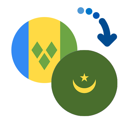 Jak wysłać pieniądze z Saint Vincent i Granady do Mauretanii online?