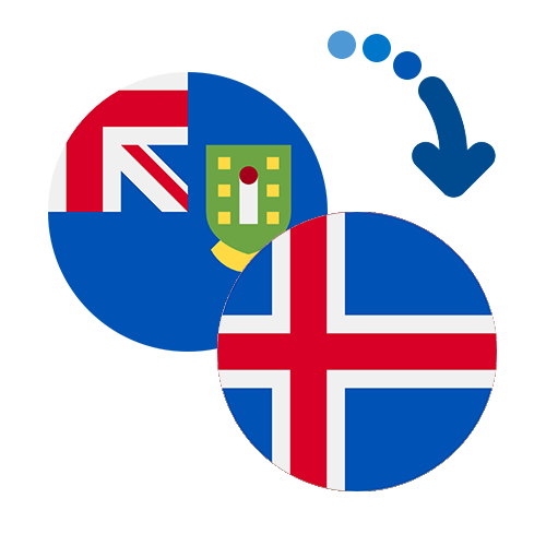 Как перевести деньги из Внешних малых островов США в Исландию