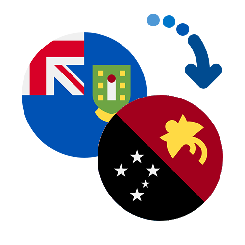 ¿Cómo mandar dinero de las Islas Periféricas Menores de EU a Papúa Nueva Guinea?