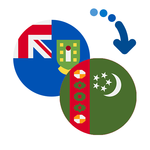 ¿Cómo mandar dinero de las Islas Periféricas Menores de EU a Turkmenistán?