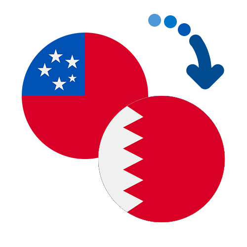 Як переказати гроші з Самоа в Бахрейн