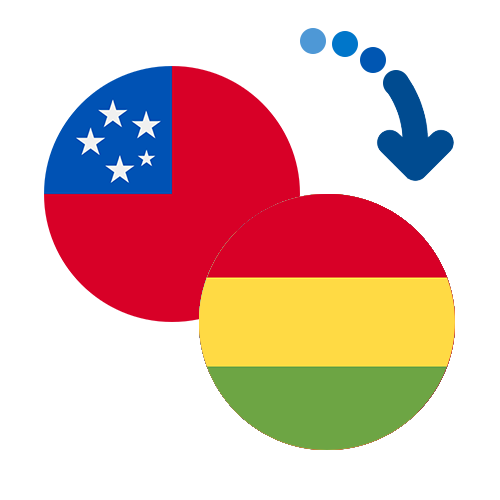 ¿Cómo mandar dinero de Samoa a Bolivia?