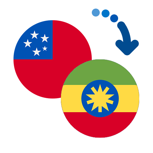 ¿Cómo mandar dinero de Samoa a Etiopía?