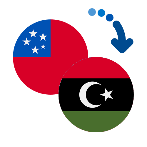 Jak wysłać pieniądze z Samoa do Libii online?