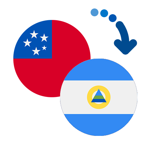 ¿Cómo mandar dinero de Samoa a Nicaragua?