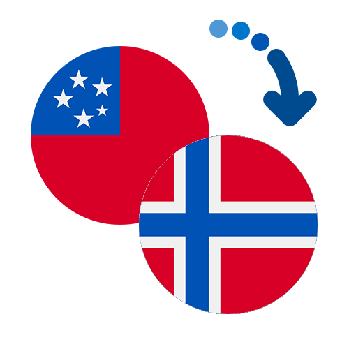 Как перевести деньги из Самоа в Норвегию