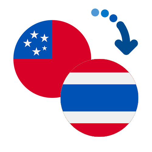 ¿Cómo mandar dinero de Samoa a Tailandia?