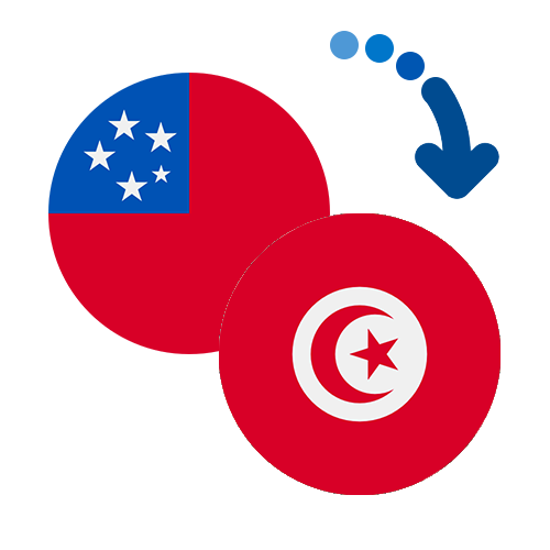 ¿Cómo mandar dinero de Samoa a Túnez?