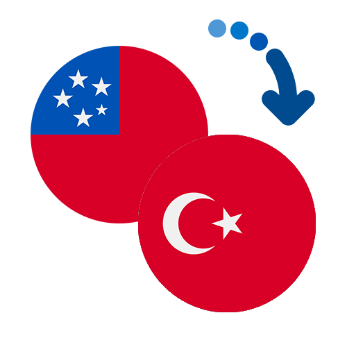 ¿Cómo mandar dinero de Samoa a Turquía?