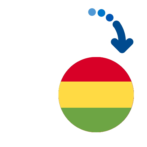 Wie kann man online Geld von Kosovo nach Bolivien senden?