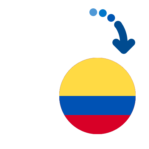 How to send money from Kosovo to Colombia
