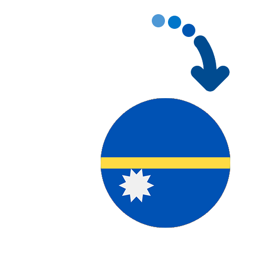 Wie kann man online Geld von Kosovo nach Nauru senden?
