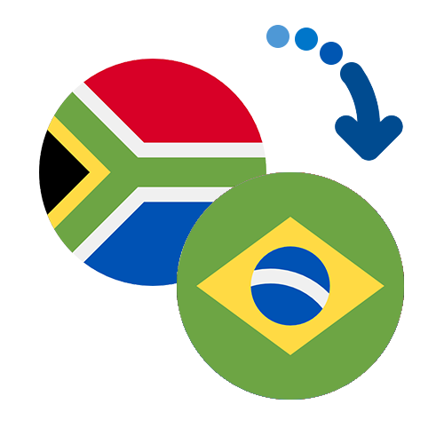 How to send money from South Africa to Brazil