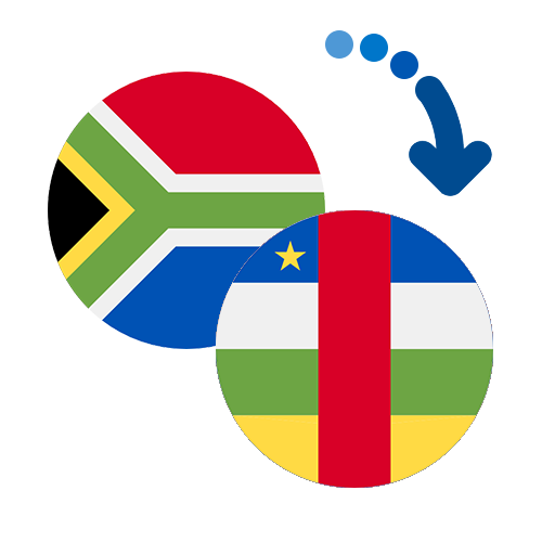 Jak wysłać pieniądze z Republiki Południowej Afryki do Republiki Środkowoafrykańskiej online?