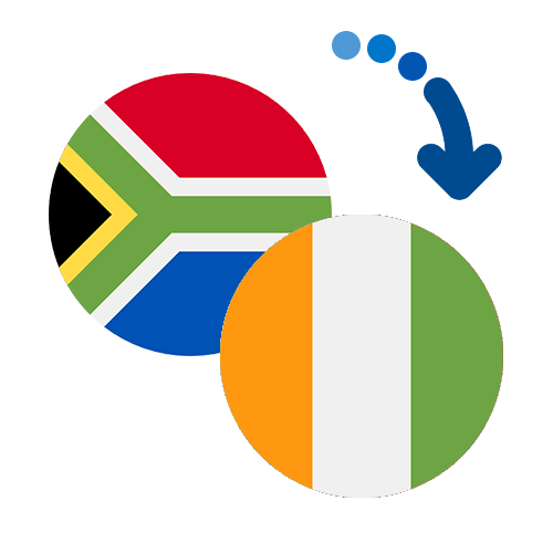 Jak wysłać pieniądze z Republiki Południowej Afryki do Wybrzeże Kości Słoniowej online?