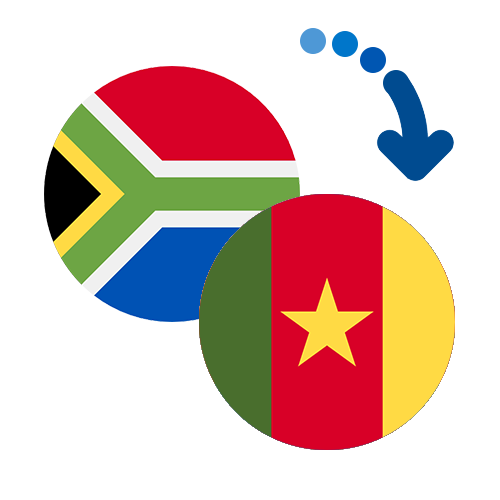 How to send money from South Africa to Cameroon