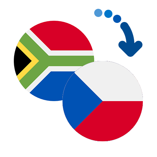 Как перевести деньги из ЮАР в Чехию