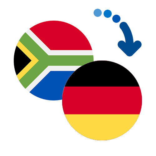 How to send money from South Africa to Germany