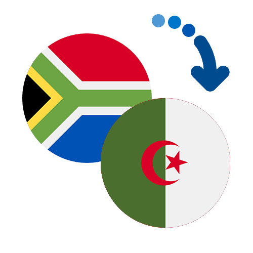 ¿Cómo mandar dinero de Sudáfrica a Argelia?