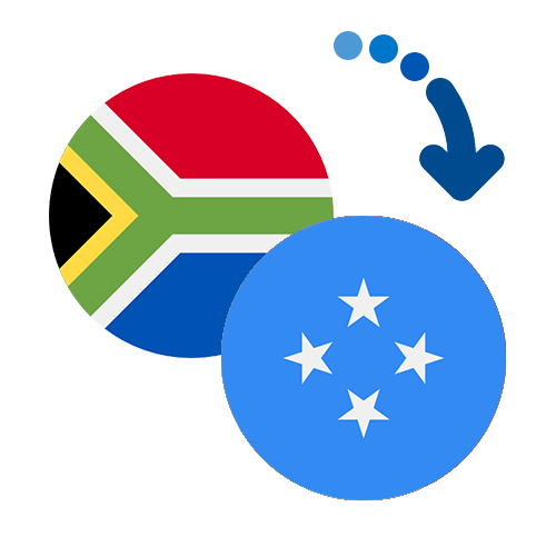 ¿Cómo mandar dinero de Sudáfrica a Micronesia?