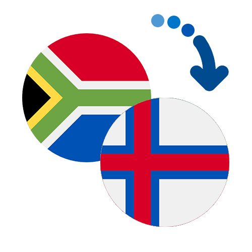 Wie kann man online Geld von Südafrika auf die Färöer Inseln senden?