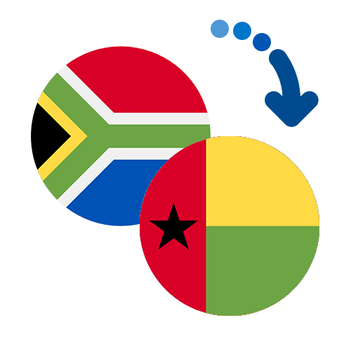 How to send money from South Africa to Guinea-Bissau