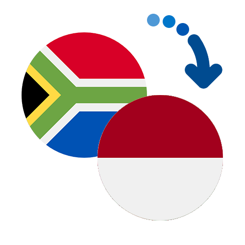 Wie kann man online Geld von Südafrika nach Indonesien senden?