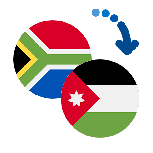 How to send money from South Africa to Jordan