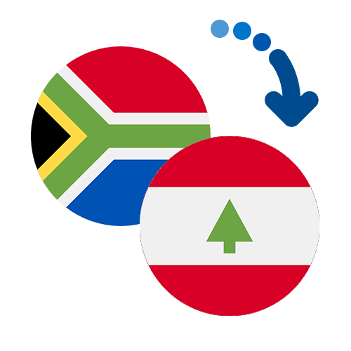 How to send money from South Africa to Lebanon
