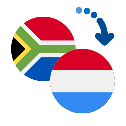 Wie kann man online Geld von Südafrika nach Luxemburg senden?