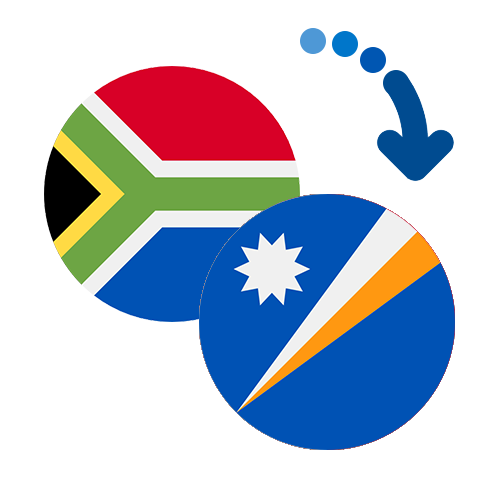 Jak wysłać pieniądze z Republiki Południowej Afryki na Wyspy Marshalla online?