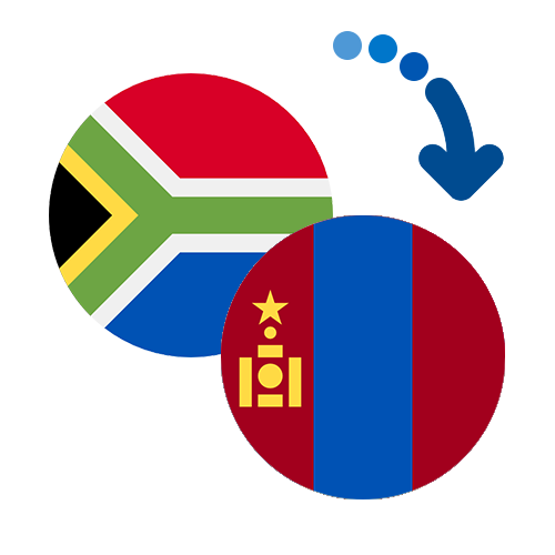 How to send money from South Africa to Mongolia