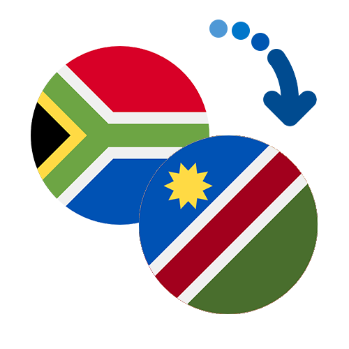 How to send money from South Africa to Namibia