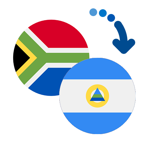 Wie kann man online Geld von Südafrika nach Nicaragua senden?