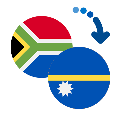 How to send money from South Africa to Nauru