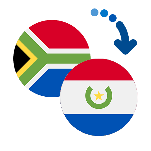 How to send money from South Africa to Paraguay