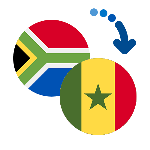 How to send money from South Africa to Senegal