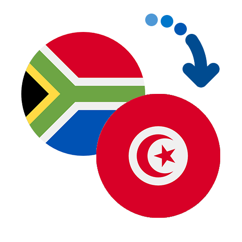 How to send money from South Africa to Tunisia